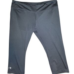 Under Armour Charcoal Capri Leggings